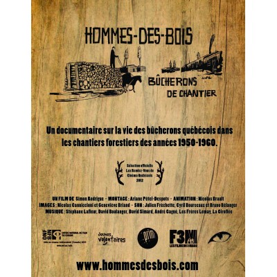 DVD Hommes-des-Bois (Bûcherons de chantier)