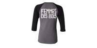 Chandail BASEBALL HACHES/FEMMES-DES-BOIS 